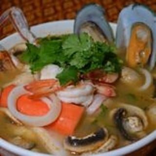 Tom Yum Seafood Soup